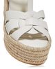 Saint Laurent Saint Laurent Women's Tribute Espadrilles Wedge in Smooth Leather - 6