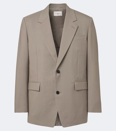 Saint Laurent Saint Laurent Wool and mohair blazer