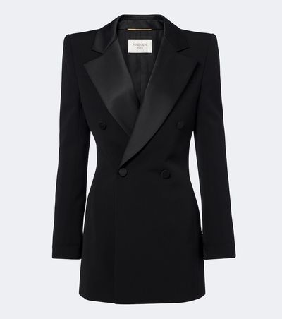 Saint Laurent Saint Laurent Wool blazer dress