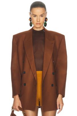 Saint Laurent Saint Laurent Wool Double Breasted Jacket