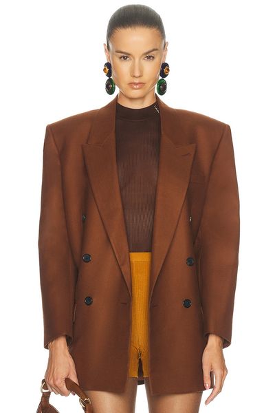 Saint Laurent Saint Laurent Wool Double Breasted Jacket