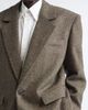 Saint Laurent Saint Laurent Wool Herringbone Jacket - 5