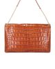 Saint Laurent Saint Laurent XXL Alligator Envelope On Chain Bag - 2