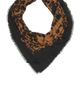 Saint Laurent Saint Laurent YSL & Leopard Carre Scarf - 2