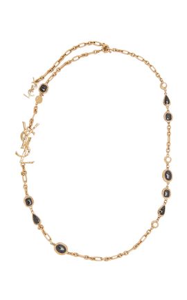 Saint Laurent Saint Laurent YSL Cabochons Sautoire Necklace