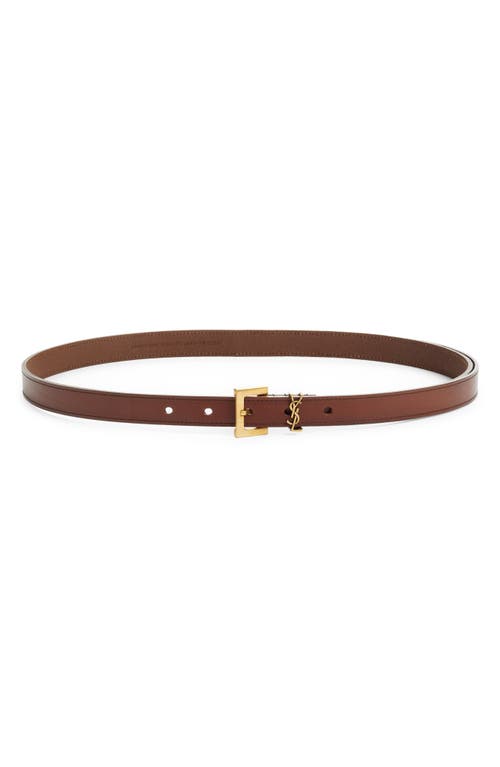 Saint Laurent Saint Laurent YSL Cintura Leather Belt
