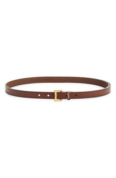 Saint Laurent Saint Laurent YSL Cintura Leather Belt