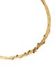 Saint Laurent Saint Laurent YSL Mulberry Wood Torque Necklace - 3