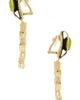 Saint Laurent Saint Laurent YSL Pendant Squared Earrings - 3