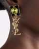 Saint Laurent Saint Laurent YSL Squared Pendant Drop Earrings - 2