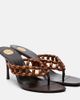 Saint Laurent Saint Laurent Zine beaded thong sandals - 1