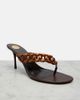 Saint Laurent Saint Laurent Zine beaded thong sandals - 6