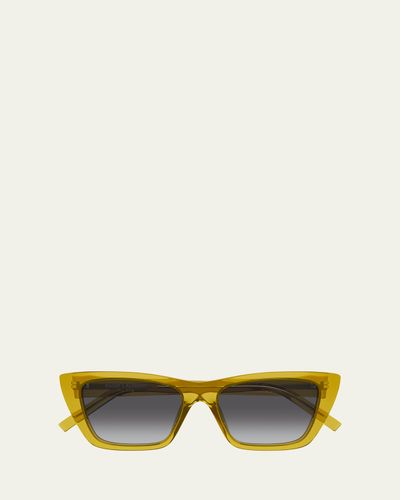 Saint Laurent SL 276 Mica Square Acetate Sunglasses