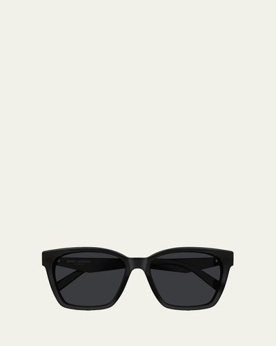 Saint Laurent SL M171/F Recycled Acetate Square Sunglasses