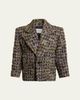 Saint Laurent Tweed Single-Breasted Jacket - 1