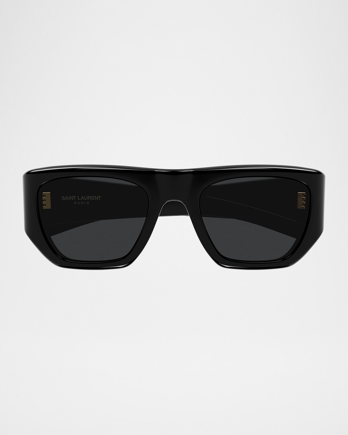 Saint Laurent Vintage Logo 61mm Acetate Square Sunglasses