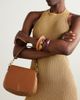 SAINT LAURENT Voltaire Top Handle leather-trimmed bamboo shoulder bag - 2