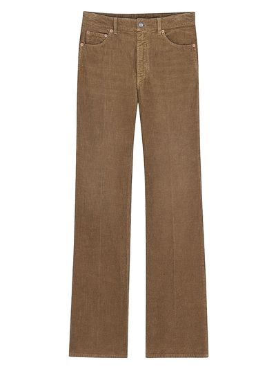 Saint Laurent Women's 70's Pants in Corduroy