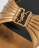 Saint Laurent Women's Babylone Slides in Metallic Leather - 4