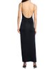 Saint Laurent Women's Cassandre-Chain Backless Dress in Knit - 4