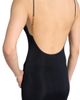 Saint Laurent Women's Cassandre-Chain Backless Dress in Knit - 5