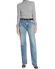 Saint Laurent Women's Cassandre Belt with Square Buckle in Smooth Leather - 3