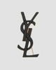 Saint Laurent Women's Cassandre Brooch in Leather - 5