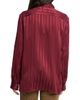 Saint Laurent Women's Cassandre Lavalliere Blouse Shirt in Striped Silk Jacquard - 4