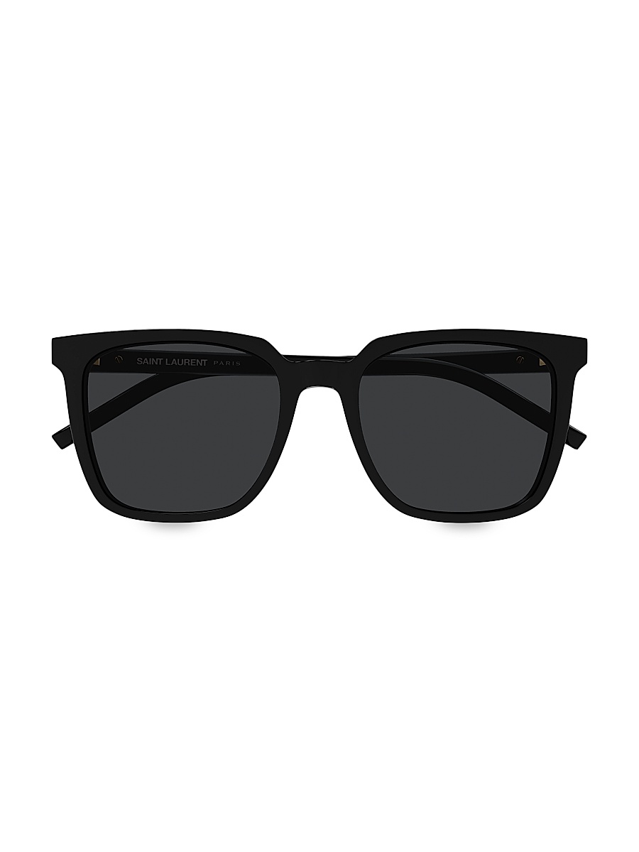 Saint Laurent - Women's Cassandre Monogram 54MM Square Sunglasses