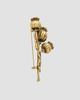 Saint Laurent Women's Cassandre Poppy Brooch in Metal - 3