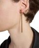 Saint Laurent Women's Cassandre Tassel Earrings in Metal - 2