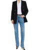 Saint Laurent Women's Cassandre Thin Belt in Suede - 4