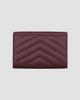 Saint Laurent Women's Cassandre Wallet in Grain De Poudre Leather - 3