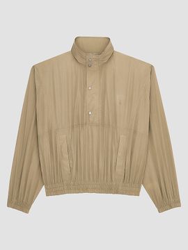 Saint Laurent Women's Cassandre Windbreaker in Crinkled