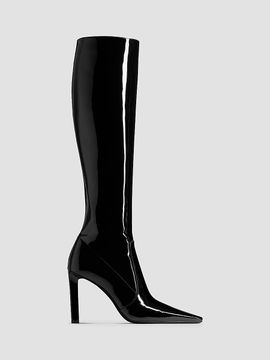 Saint Laurent Women's Francoise Boots in Patent Leather