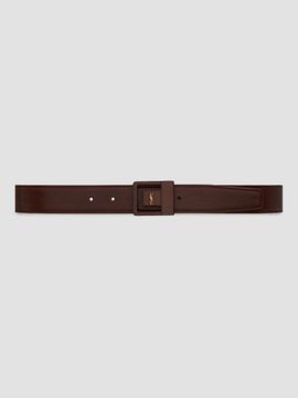 Saint Laurent Women's La 66 Belt in Leather