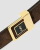 Saint Laurent Women's La 66 Buckle Belt in Suede - 4