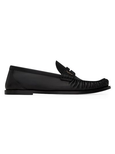 Saint Laurent Women's Laurent Loafers in Smooth Leather