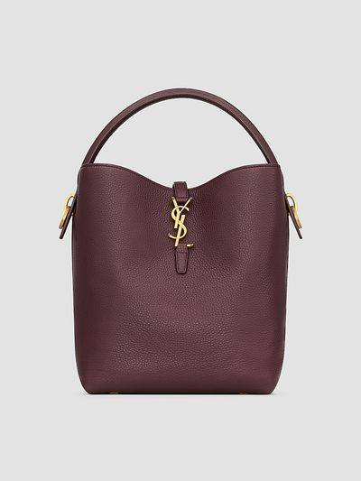 Saint Laurent Women's Le 37 Supple Crossbody Bag in Grained Leather