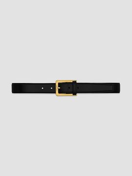 Saint Laurent Women's Loop Belt in Leather