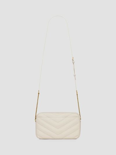 Saint Laurent Women's Loulou Camera Crossbody Bag in Lambskin