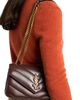Saint Laurent Women's Loulou Small Shoulder Bag in Matelass Lambskin - 3