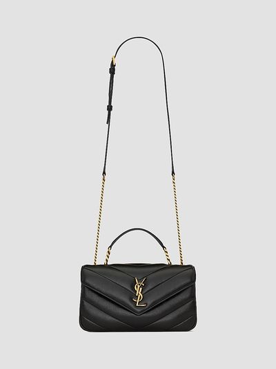 Saint Laurent Women's Loulou Top Handle Bag in Lambskin