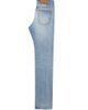 Saint Laurent Women's Low-Rise Jeans in Sicily Denim - 2