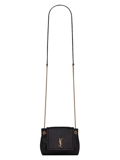 Saint Laurent Women's Mini Nolita In Lambskin