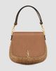 Saint Laurent Women's Mini Voltaire Top Handle Bag in Osier - 1
