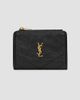Saint Laurent Women's Niki Bi-Fold Wallet in Vintage Leather - 1