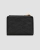 Saint Laurent Women's Niki Bi-Fold Wallet in Vintage Leather - 3