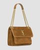 Saint Laurent Women's Niki Medium Shoulder Bag in Suede - 2