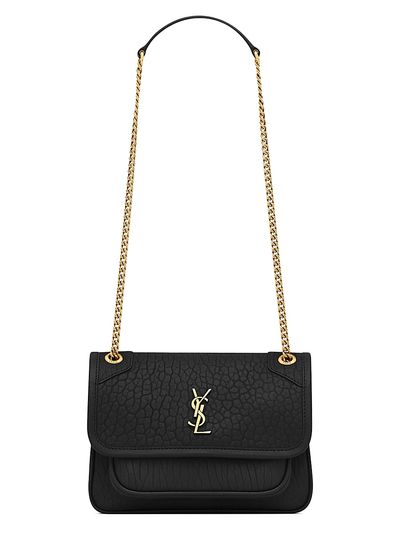 Saint Laurent Women's Niki Mini Bag in Grained Lambskin